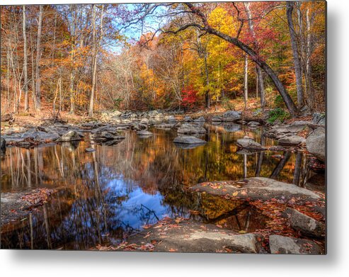 Rock Creek Metal Print featuring the photograph Never Too Late by Edward Kreis
