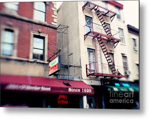 Nyc Metal Print featuring the photograph New York City John's Pizzeria by Kim Fearheiley
