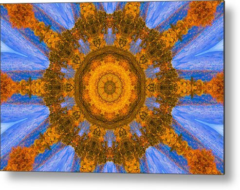 Fall Metal Print featuring the photograph NH Kameidoscope by Bill Barber