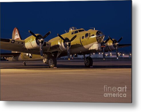 Collings Foundation Metal Print featuring the photograph Nine-O-Nine at Night by Rick Pisio