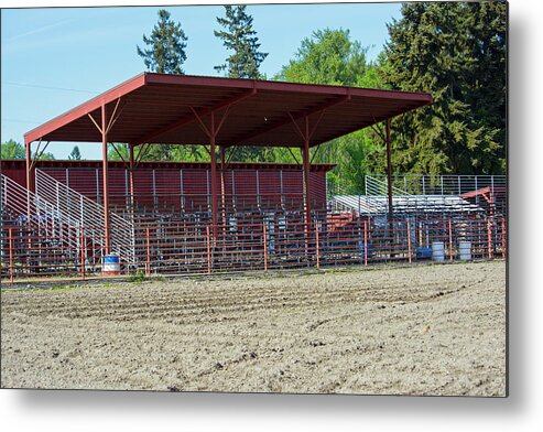 Rodeo Metal Print featuring the photograph Northwest Rodeo Time by Tikvah's Hope