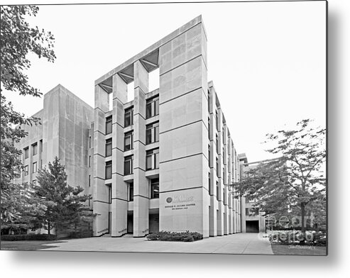 American Metal Print featuring the photograph Northwestern University Kellogg School of Business by University Icons