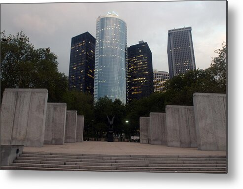 Viet Nam Memorial Metal Print featuring the photograph NYC Vietnam Memorial by William Kimble