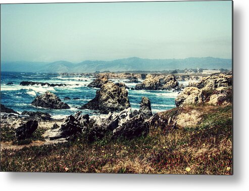 Beach Metal Print featuring the photograph Ocean Breeze by Melanie Lankford Photography