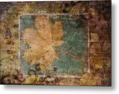 Autumn Metal Print featuring the photograph Ode To Autumn by Terri Harper