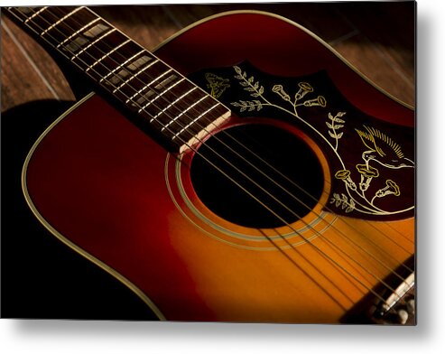Guitar Metal Print featuring the photograph Old Friend by Mark McKinney