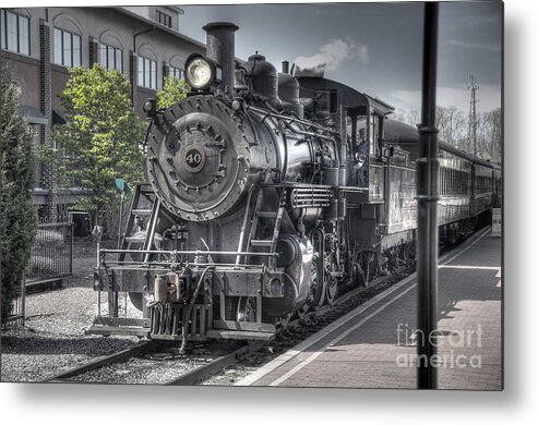 Train Metal Print featuring the photograph Old Number 40 by Anthony Sacco