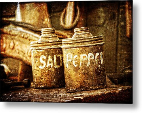 Lincoln Rogers Metal Print featuring the photograph Old Spices by Lincoln Rogers