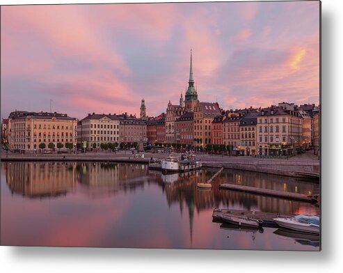 Scenics Metal Print featuring the photograph Old Town by N. Vivienne Shen Photography