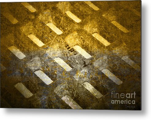 On The 6155 Grid Metal Print featuring the photograph On the 6155 Grid by Darla Wood