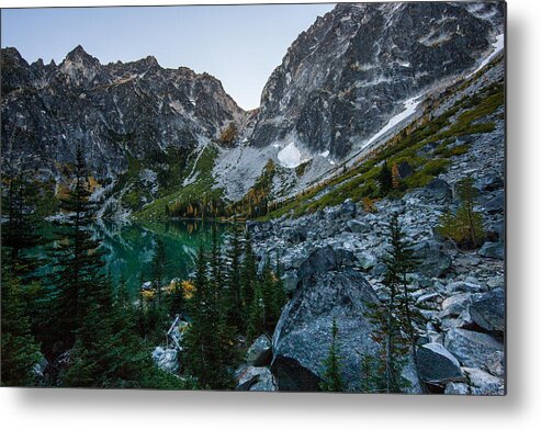 Aasgard Pass Metal Print featuring the photograph On to Aasgard Pass by Mike Reid