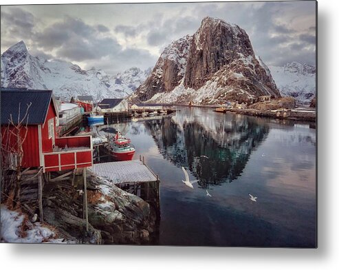 Norway Metal Print featuring the photograph Once Upon A Time In The Arctic by Vincent Croce