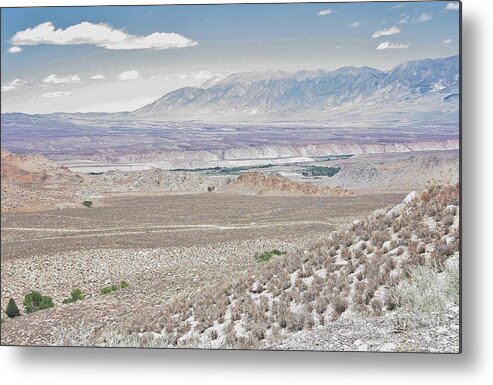Sky Metal Print featuring the photograph Open Lands by Marilyn Diaz