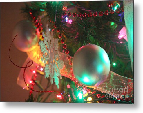 Merry Christmas Metal Print featuring the photograph Ornaments-2026 by Gary Gingrich Galleries