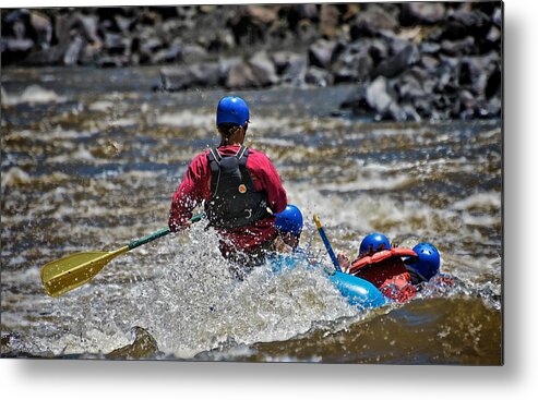 Rapid Metal Print featuring the photograph Over the Edge by Britt Runyon