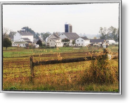  Metal Print featuring the photograph Over The Fence by Melinda Dreyer