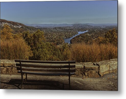 Chimney Rock Metal Print featuring the photograph Overlooking Lake Lure by Kevin Senter