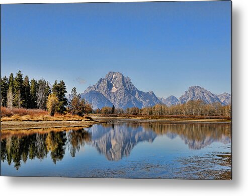 Teton Metal Print featuring the photograph Oxbow Bend by David Armstrong