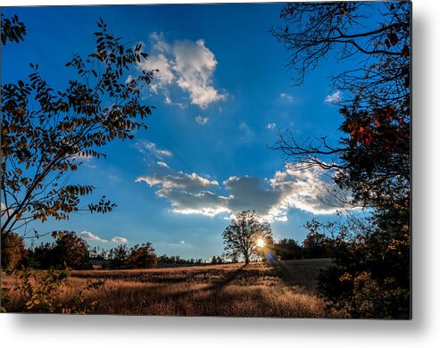 Sunset Metal Print featuring the photograph Ozark Sunset by David Dedman