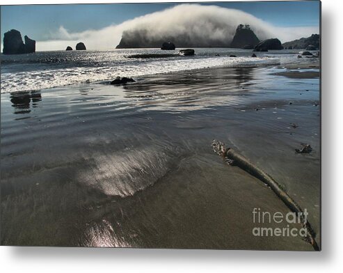 Trinidad Beach Metal Print featuring the photograph Pacific Fog by Adam Jewell