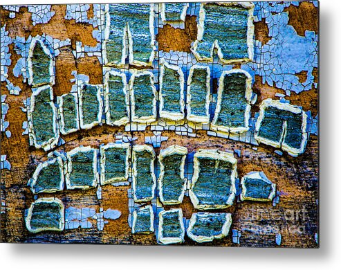 Building Metal Print featuring the photograph Painted Windows Number 2 by Michael Arend