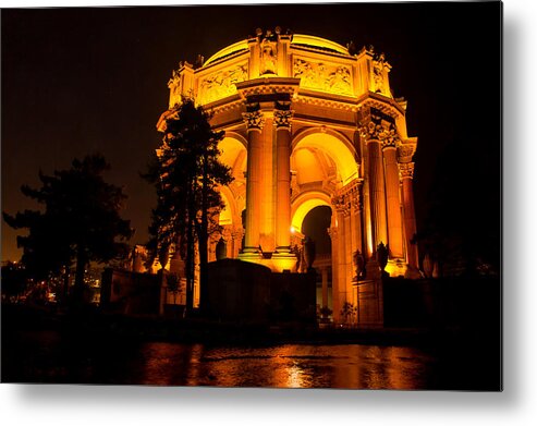 San Francisco Metal Print featuring the photograph Palace of Fine Arts by Weir Here And There