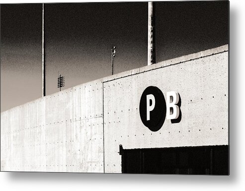 Lith Print Metal Print featuring the photograph Parking B by Arkady Kunysz