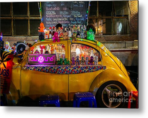 Party Bug Metal Print featuring the photograph Party Bug by Dean Harte