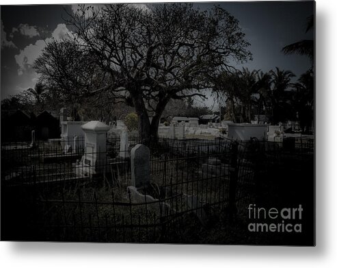 Cemetery Metal Print featuring the photograph Passage by Kathi Shotwell