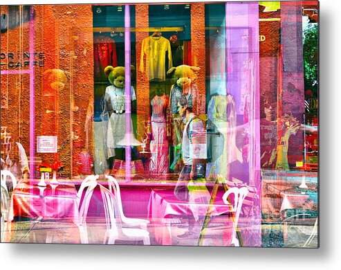 New York City Metal Print featuring the photograph Passion NYC Lower East Side by Sabine Jacobs