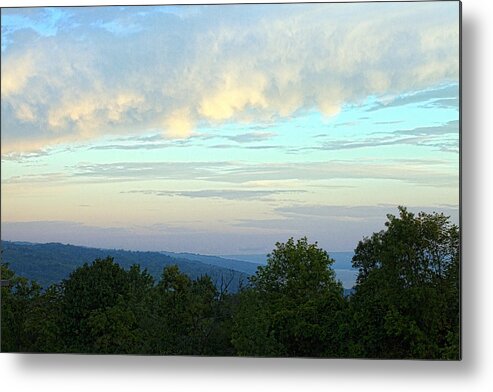 Sunrise Metal Print featuring the photograph Pastel Sky by Monroe Payne