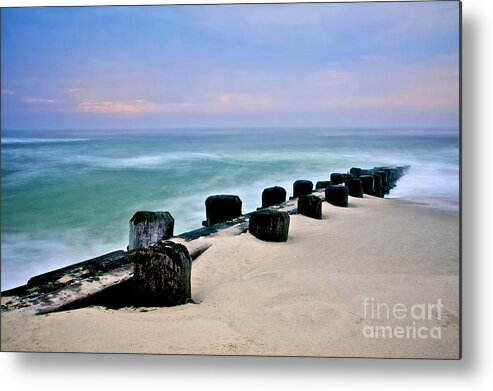 Lbi Metal Print featuring the photograph Pastel Waters by Mark Miller