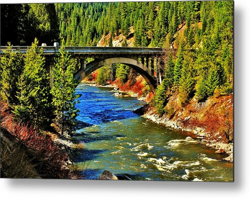 Idaho Metal Print featuring the photograph Payette River Scenic Byway by Benjamin Yeager