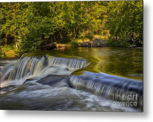 Waterfalls Metal Print featuring the photograph Peaceful Turbulence... by Dan Hefle