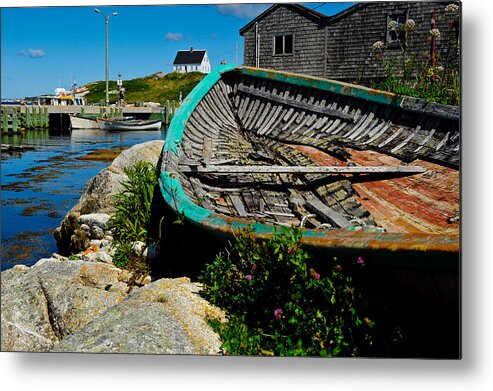 Canada Metal Print featuring the photograph Peggy's Cove by Don and Bonnie Fink