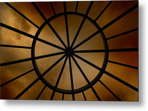 Abstracts Metal Print featuring the photograph Perfect pi by Steven Milner