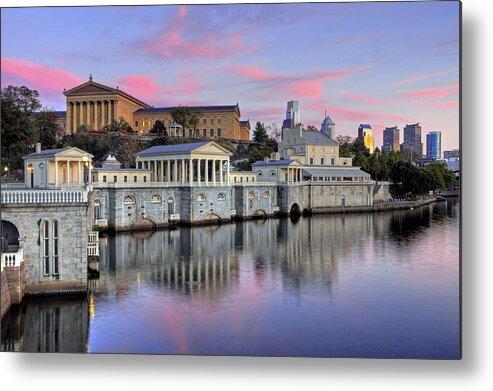 Art Museum Metal Print featuring the photograph Philadelphia Art Museum 2 by Dan Myers