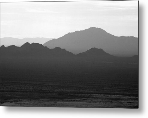 Tucson Metal Print featuring the photograph Picacho Desert View No.2 by Daniel Woodrum