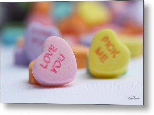 Valentines Day Metal Print featuring the photograph Pick Me by Diana Haronis