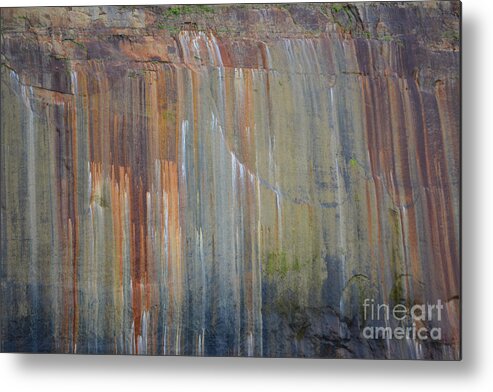Pictured Rocks Metal Print featuring the photograph Pictured Rocks Abstract by Forest Floor Photography