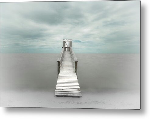 Pier Metal Print featuring the photograph Pier by Martin Steeb