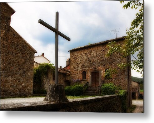 Pieve Di Santa Maria All Sovaro Metal Print featuring the photograph Pieve di Santa Maria all Sovaro by Hugh Smith