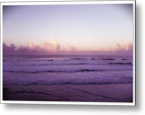 Pacific Sunset Metal Print featuring the photograph Pink Sunset 2 by Bonnie Bruno