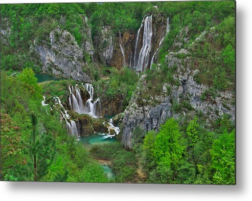 Plitvice Metal Print featuring the photograph Plitvice by Ivan Slosar
