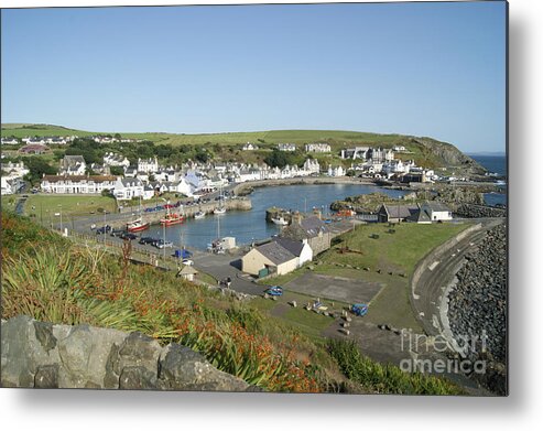 Portpatrick Metal Print featuring the photograph Portpatrick Harbour by David Birchall