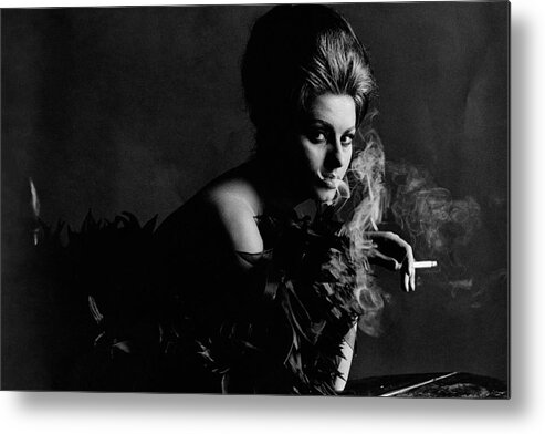 Actress Metal Print featuring the photograph Portrait Of Sophia Loren by Bert Stern