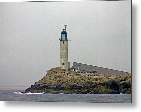 Lighthouse Metal Print featuring the photograph Portsmouth by Lily K