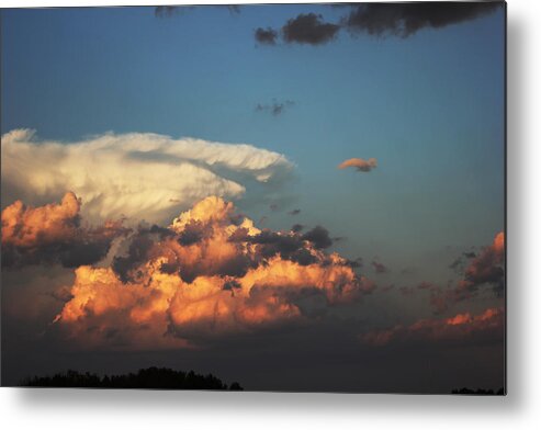 Sask Metal Print featuring the photograph Powerful Cloud by Ryan Crouse
