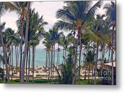 Punta Cana Metal Print featuring the photograph Punta Cana by Kay Novy