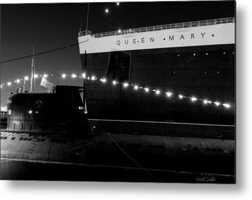 Big Metal Print featuring the photograph Queen Mary And Scorpion by Heidi Smith